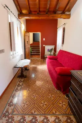 Area soggiorno di Casa Quaratesi