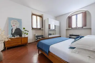 Letto o letti in una camera di Erta Canina Apartment