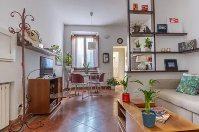Area soggiorno di Erta Canina Apartment