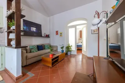 Area soggiorno di Erta Canina Apartment