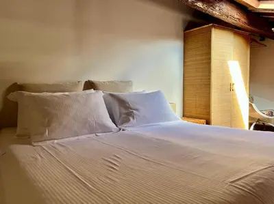 Letto o letti in una camera di Bright Flat by Arno River, Walk Everywhere