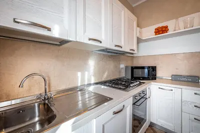 Cucina o angolo cottura di Luxury Magnolia with Sauna