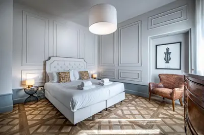 Letto o letti in una camera di Luxury Magnolia with Sauna