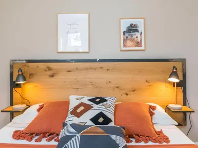 Letto o letti in una camera di Holiday Home Villa Anna by Interhome