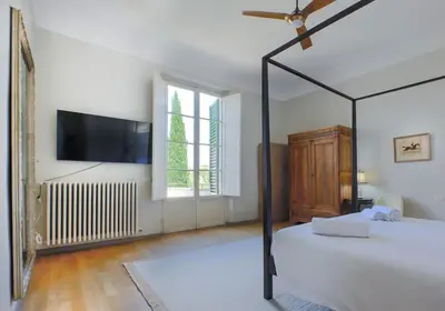 Letto o letti in una camera di Apartments Florence- Alfieri Prestige with terrace