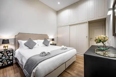 Letto o letti in una camera di YID penthouse in Santa Croce