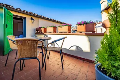 Balcone o terrazza di YID penthouse in Santa Croce