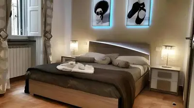 Letto o letti in una camera di Casa Boss Oblivium