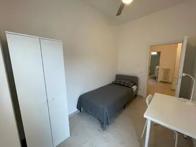 Letto o letti in una camera di La casa di Gabriella