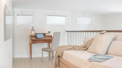 Area soggiorno di Cittadella Apartment by Mamo Florence