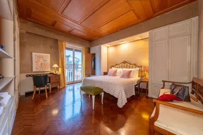 Letto o letti in una camera di Golden Renaissance