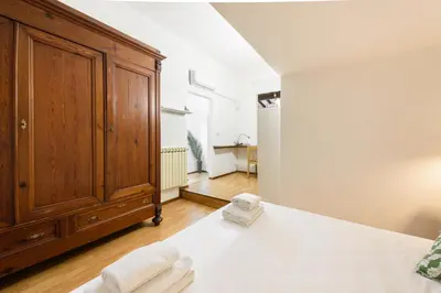 Letto o letti in una camera di Lovely Campuccio by Mmega