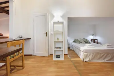 Letto o letti in una camera di Lovely Campuccio by Mmega