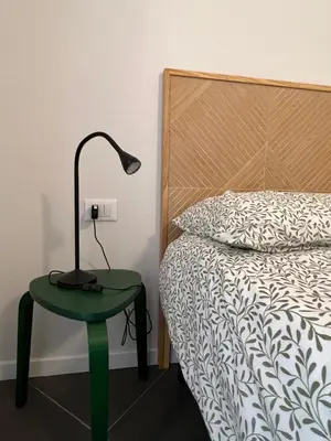Letto o letti in una camera di Casa nel cuore di Firenze-Interno1