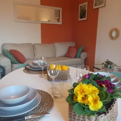 Area soggiorno di Florence castle apartment 2 bedrooms, 2 bathrooms