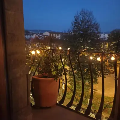 Balcone o terrazza di Florence castle apartment 2 bedrooms, 2 bathrooms