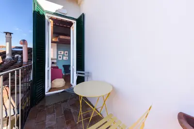 Balcone o terrazza di Terrace on the roofs by Mmega