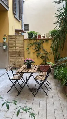 Balcone o terrazza di One-bedroom apartment with Patio
