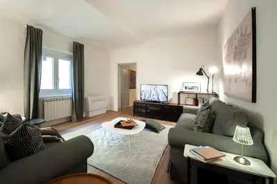 Area soggiorno di Canto Rivolto - Flo Apartments