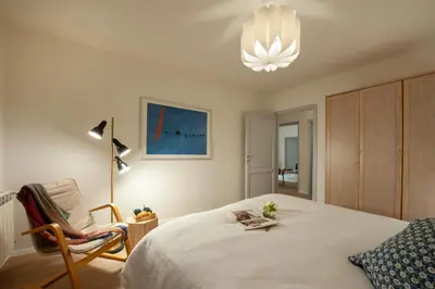 Letto o letti in una camera di Canto Rivolto - Flo Apartments