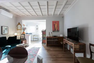 TV o dispositivi per l'intrattenimento presso Incantevole appartamento in Oltrarno