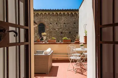 Area soggiorno di B&B San Remigio
