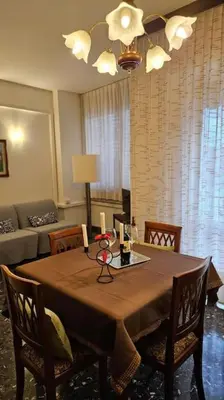 Area soggiorno di Monticelli apt - 6 posti letto