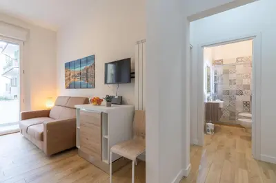 TV o dispositivi per l'intrattenimento presso Family Chich Suite in Florence