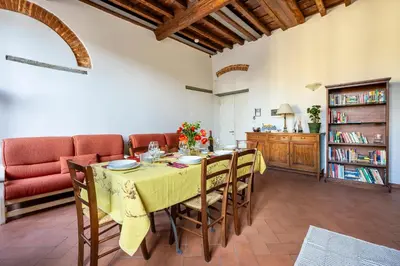Area soggiorno di San Giovanni Apartment