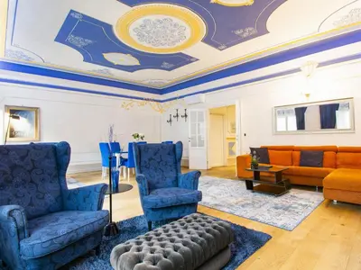 Area soggiorno di Apartment Bellevue Palazzo Pitti by Interhome