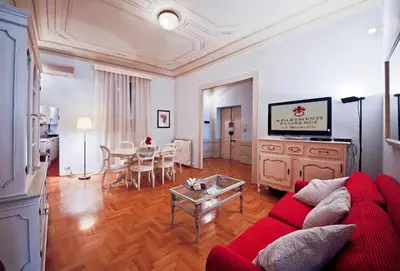 TV o dispositivi per l'intrattenimento presso Apartments Florence - Ghibellina 96