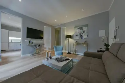 Area soggiorno di Apartments Florence - Dello Sprone