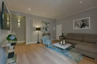 Area soggiorno di Apartments Florence - Dello Sprone