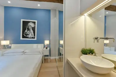 Letto o letti in una camera di Apartments Florence - Dello Sprone