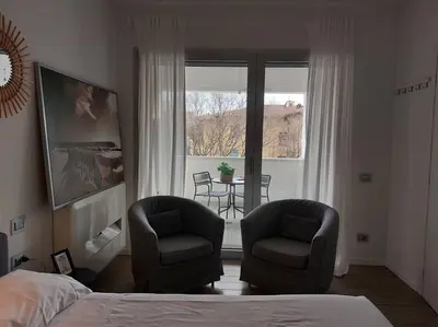 Letto o letti in una camera di Florence San Donato Apartment with parking