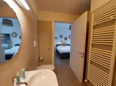 Letto o letti in una camera di Florence San Donato Apartment with parking