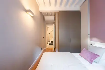 Letto o letti in una camera di Apartments Florence- Florence Dome with View
