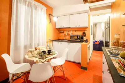 Cucina o angolo cottura di Appartamento Centro Storico Pepi 22 Firenze