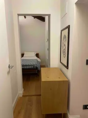 Letto o letti in una camera di Caterina de' Medici luxury attic with terrace and parking