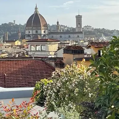 Caterina de' Medici luxury attic with terrace and parking