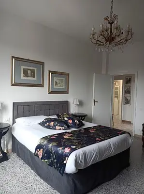 Letto o letti in una camera di La casa di Osvalda