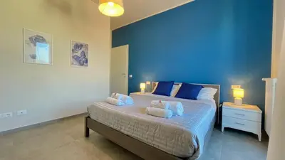 Letto o letti in una camera di Appartamento Cosimo