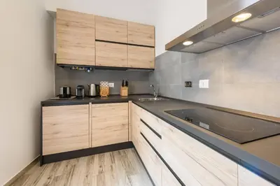 Cucina o angolo cottura di Apartments Florence- Oricellai two bedroom apartment