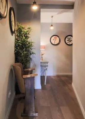 Area soggiorno di Apartments Florence - Pitti 8 with amazing view
