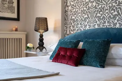 Letto o letti in una camera di Apartments Florence - Luxury River with Terrace
