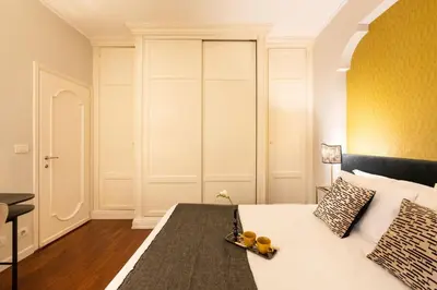 Letto o letti in una camera di Apartments Florence - Luxury River with Terrace