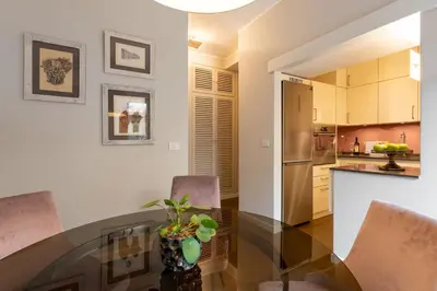 Cucina o angolo cottura di Apartments Florence - Luxury River with Terrace