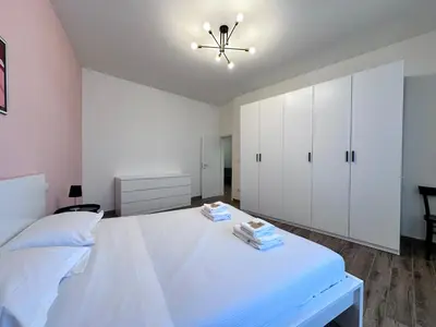 Letto o letti in una camera di The Pop Art Flat in Florence