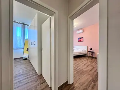Letto o letti in una camera di The Pop Art Flat in Florence