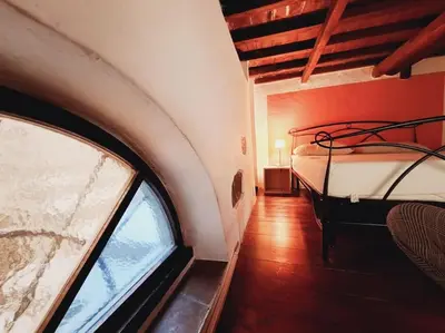 Letto o letti in una camera di B&B Essevu SanGallo Casavacanze